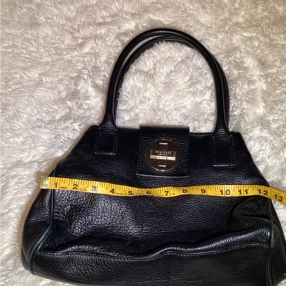 Kate Spade black leather shoulder bag